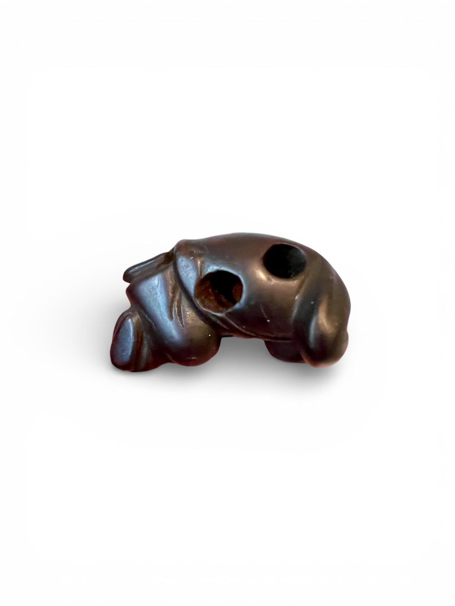 A Japanese wood netsuke of a reclining Karako (Chinese boy)
Edo period