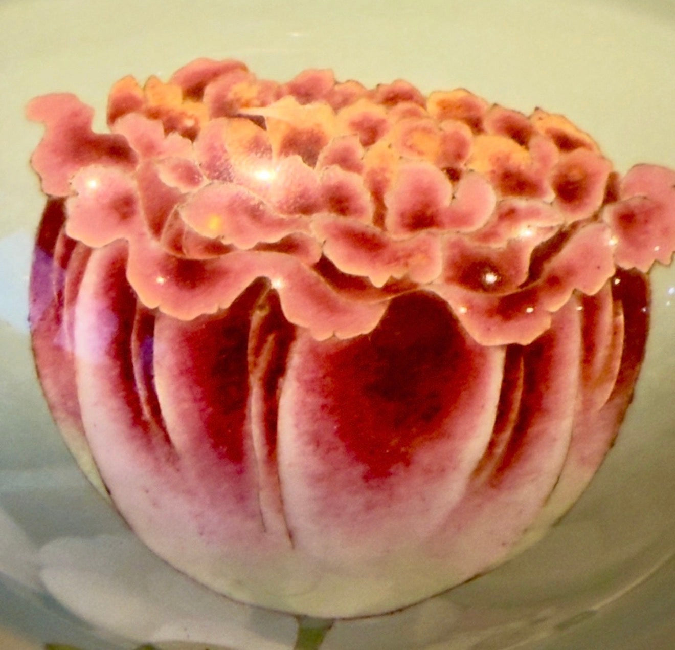 An Exceptional Japanese Cloisonné Enamel Vase with Peony in Full Bloom, signed Gotō Shōzaburō, Late Meiji period