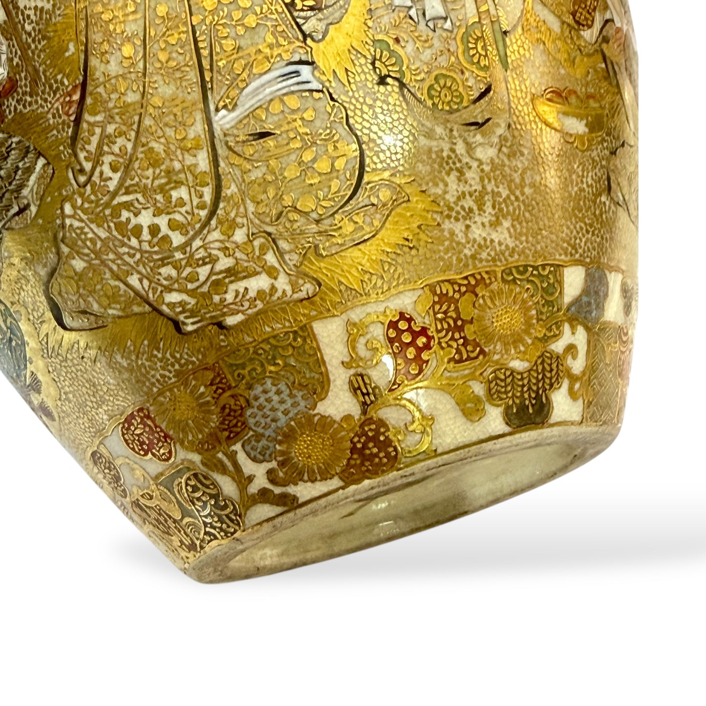 A Fine Japanese Satsuma Vase by Horikoshi Seiji-Meiji period