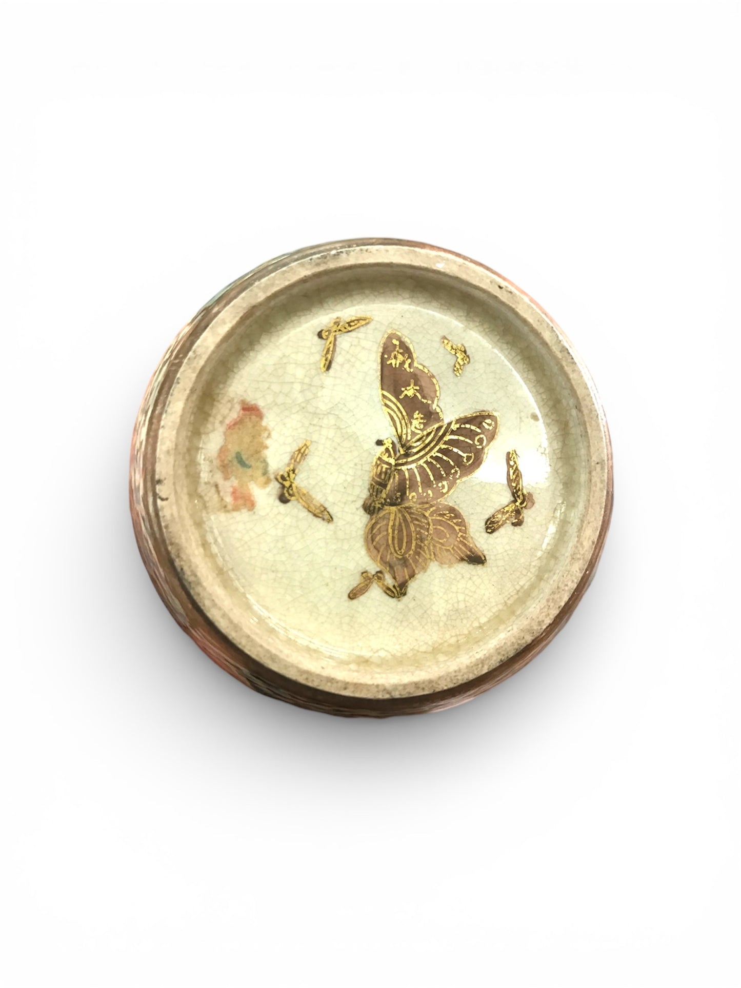 A fine Japanese Satsuma earthenware jar and cover
Meiji period