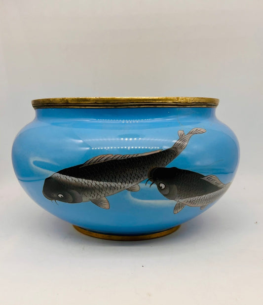 A Japanese Cloisonné Enamel Bowl Attributed to Gonda Hirosuke
Meiji period