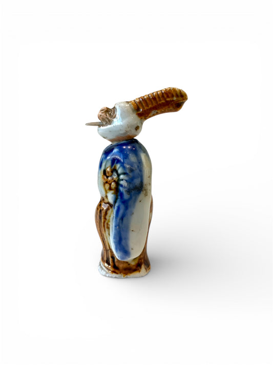 Fine Japanese Hirado Porcelain Monkey Nodder Netsuke
Meiji period