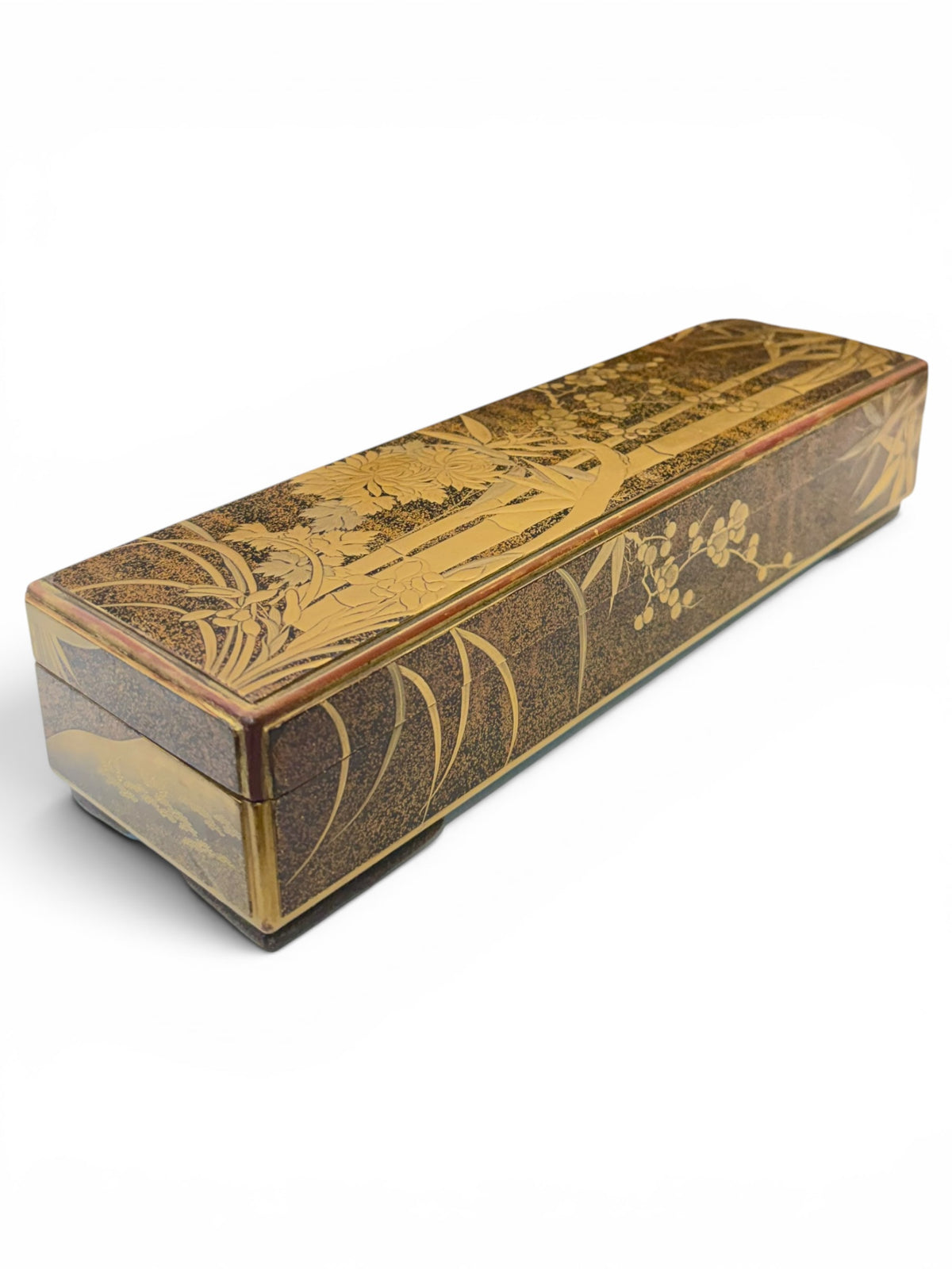 A Fine Japanese Lacquer Fubako (Letter Box) Meiji Period (1868–1912)