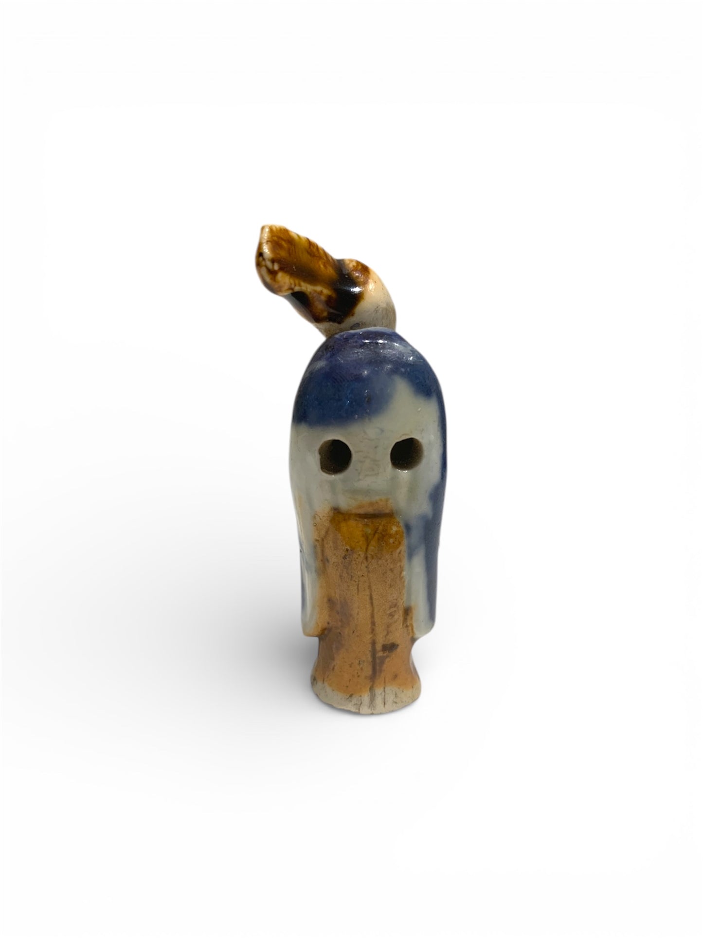 Fine Japanese Hirado Porcelain Monkey Nodder Netsuke
Meiji period