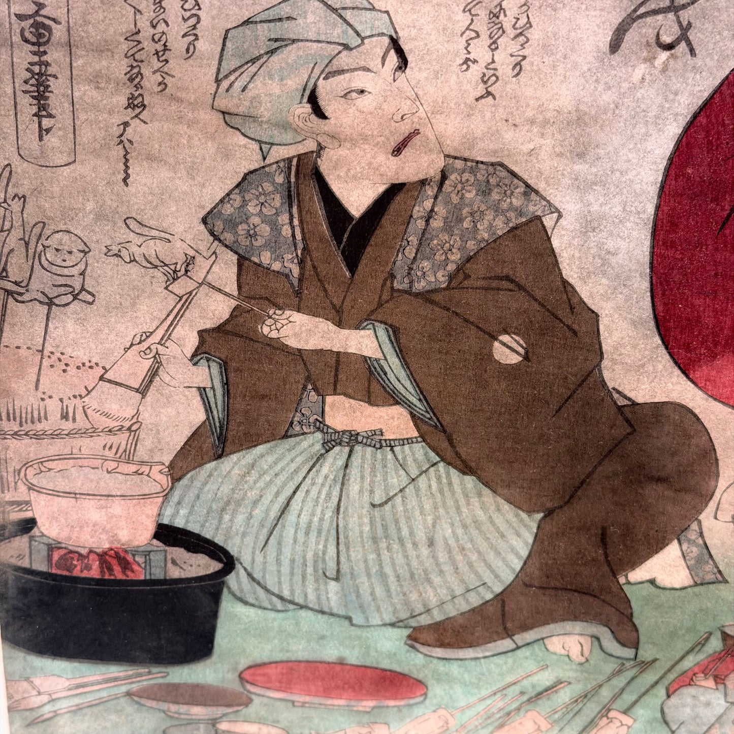 A Japanese Woodblock Print by Kuniyoshi Ichiyūsai (1797–1861)
Edo period