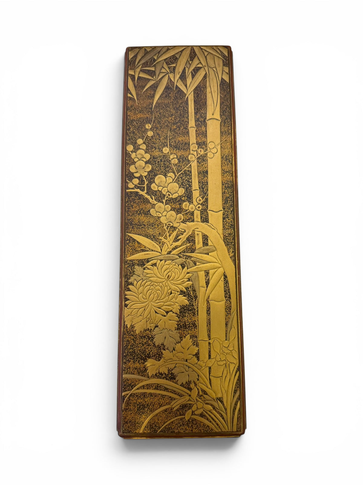A Fine Japanese Lacquer Fubako (Letter Box) Meiji Period (1868–1912)