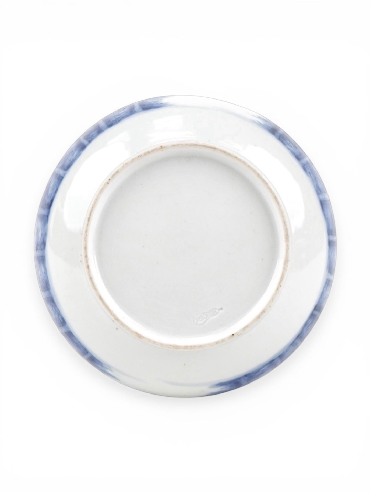 An Elegant Hirado Porcelain Bottle Vase with Pine Landscape, Meiji Period