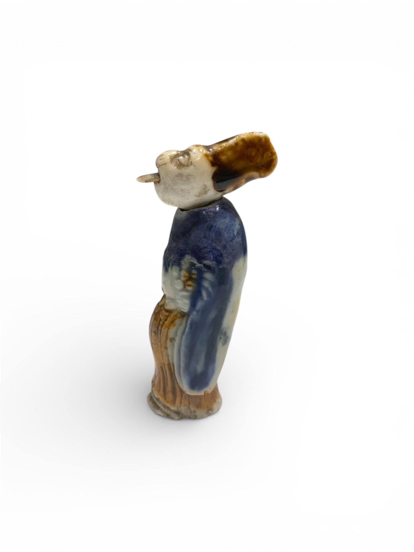 Fine Japanese Hirado Porcelain Monkey Nodder Netsuke
Meiji period