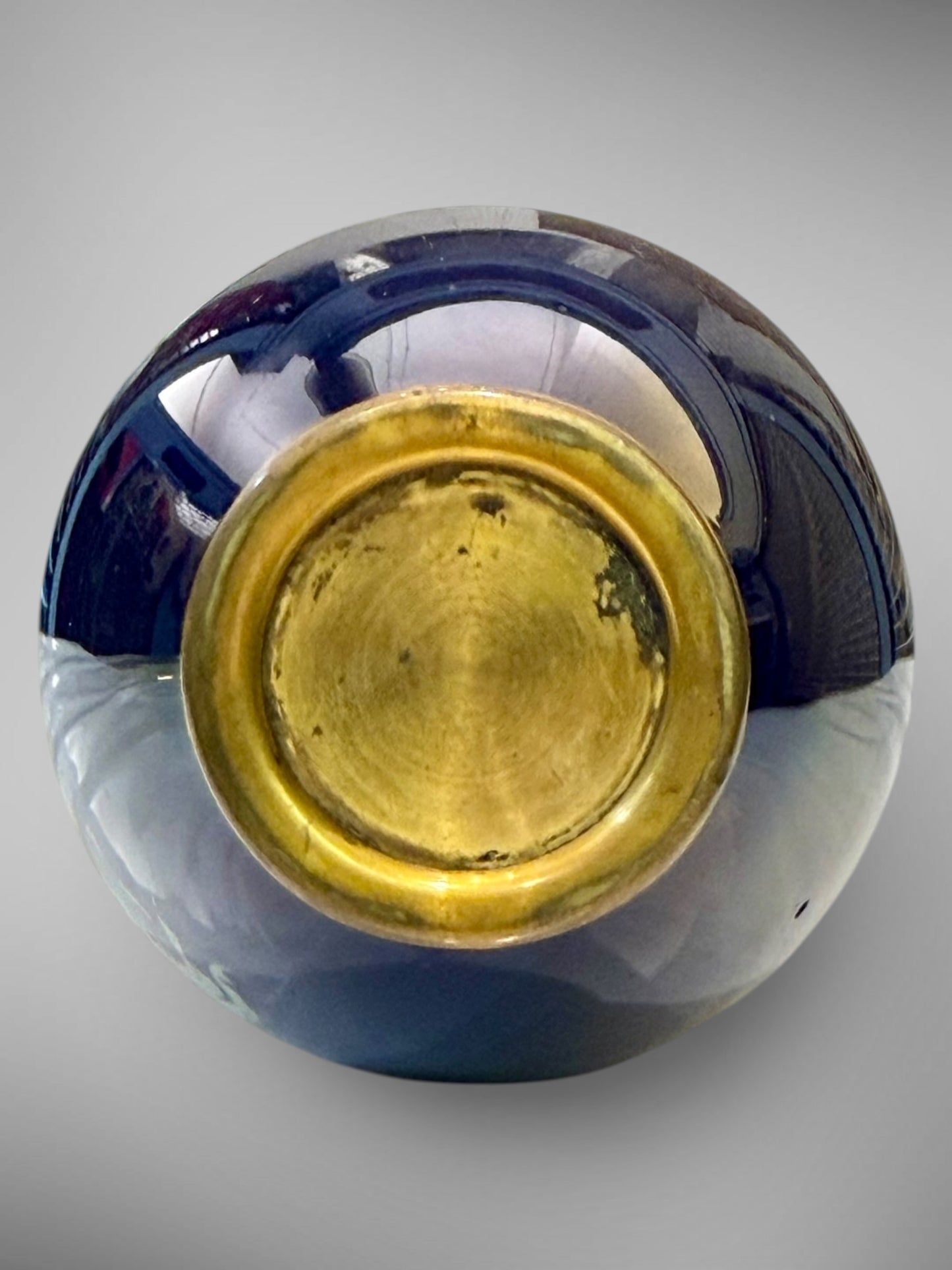 A Fine Japanese Cloisonné Enamel Vase Depicting a Tennin.Meiji period (1868–1912)