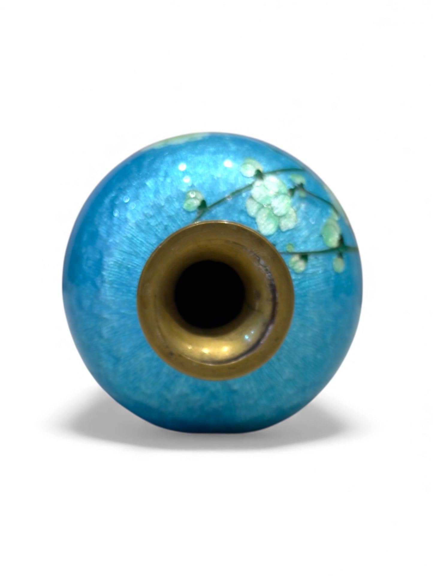 An Elegant Japanese Ginbari Cloisonné Enamel Vase By Noma Kitaji, Meiji period