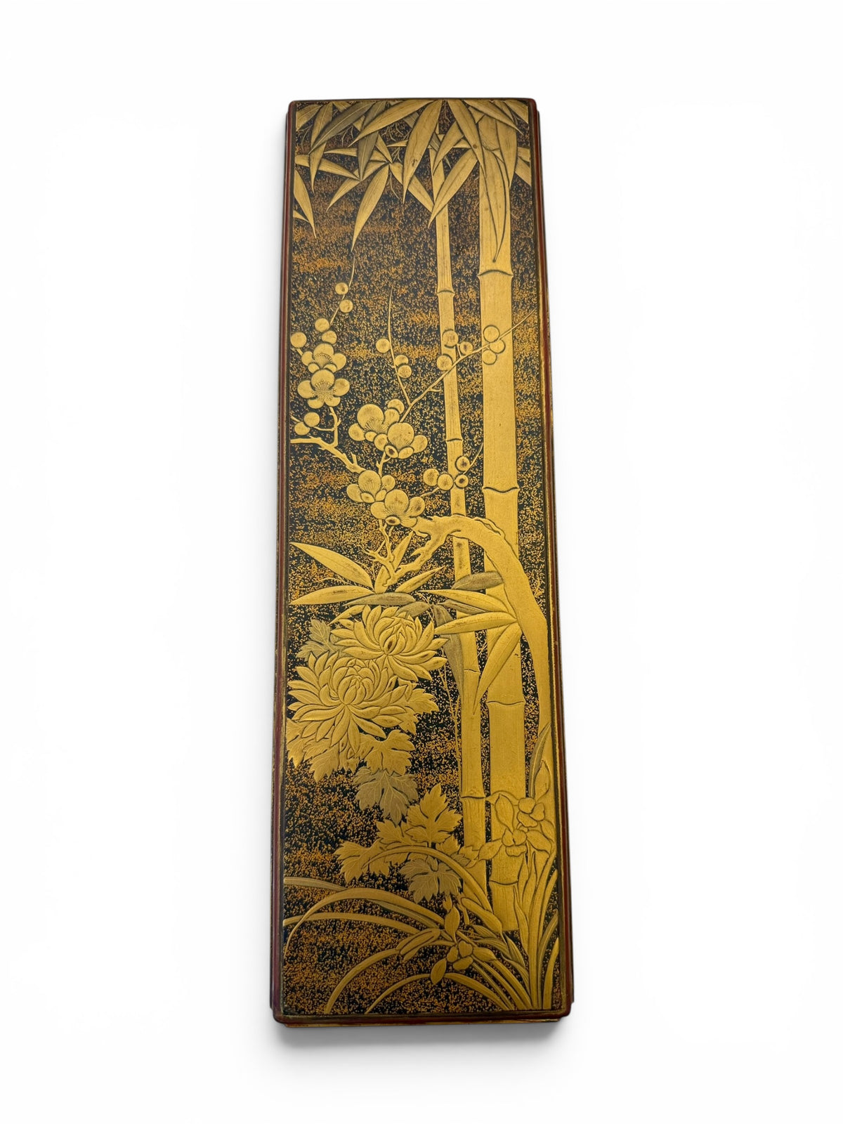 A Fine Japanese Lacquer Fubako (Letter Box) Meiji Period (1868–1912)