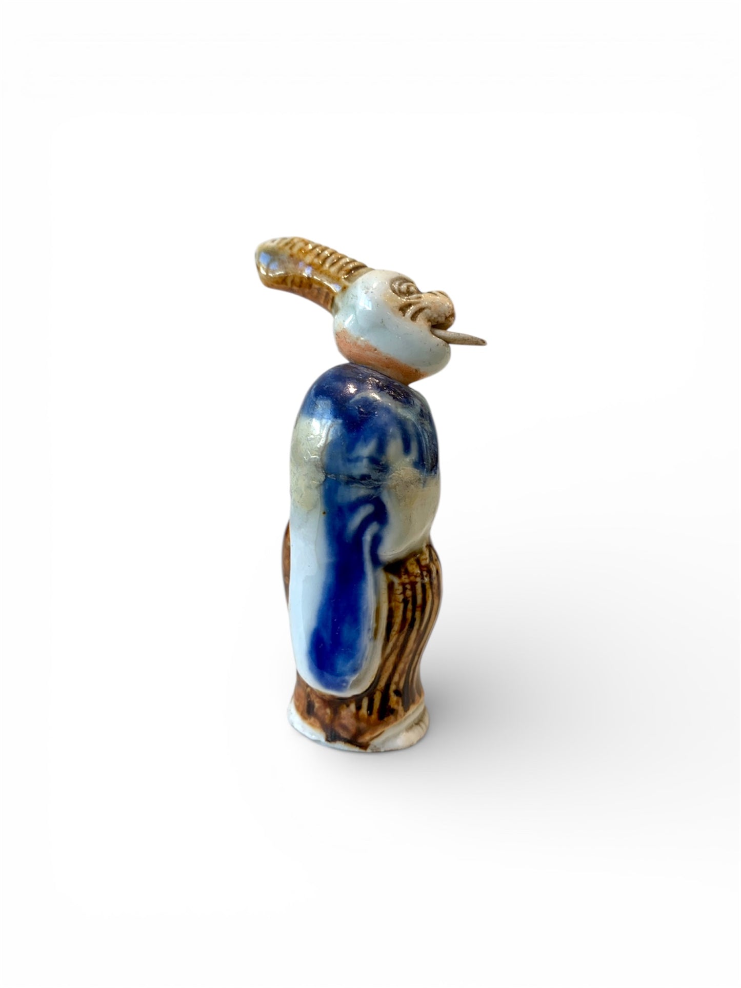 Fine Japanese Hirado Porcelain Monkey Nodder Netsuke
Meiji period