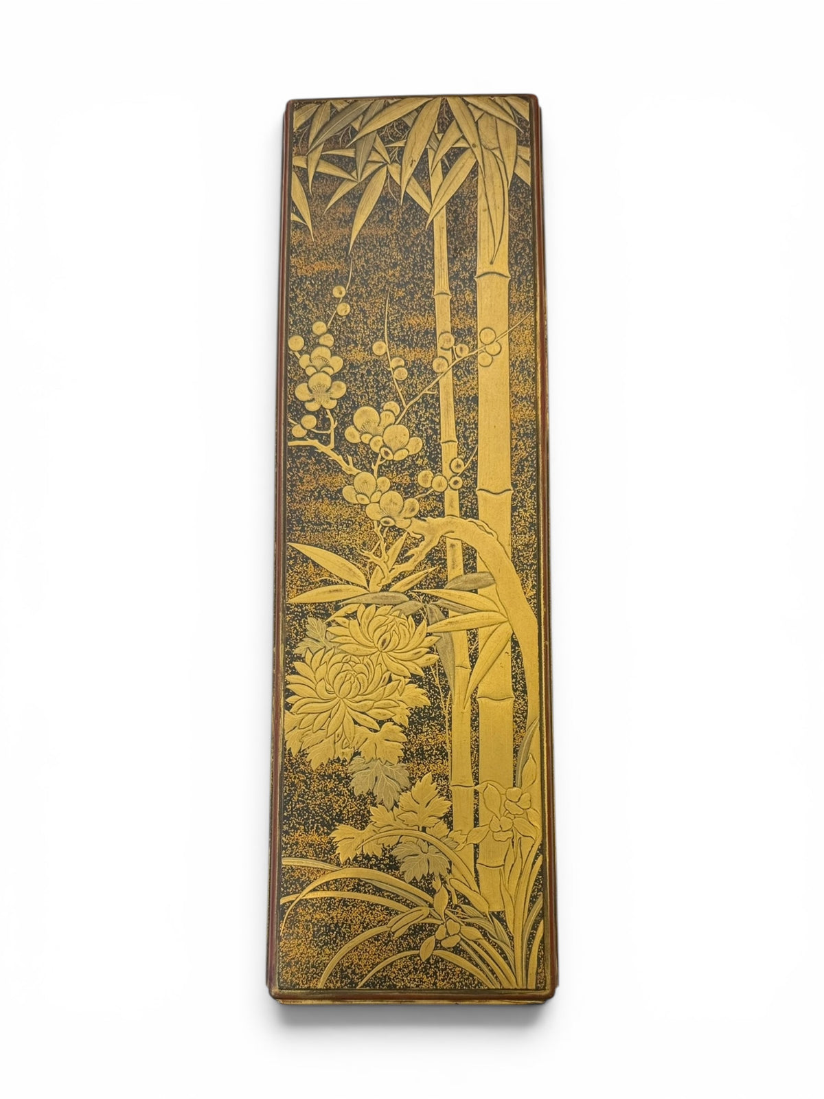 A Fine Japanese Lacquer Fubako (Letter Box) Meiji Period (1868–1912)