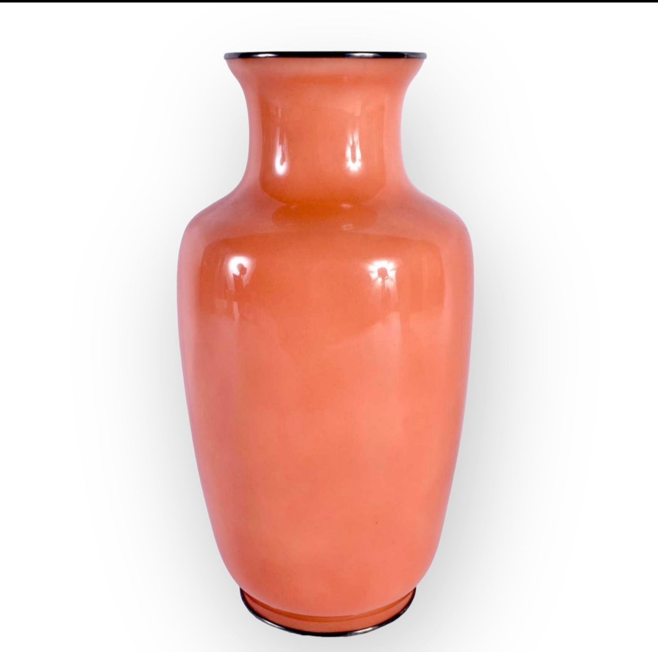 A Fine Cloisonné Enamel Vase by the Ando Jubei