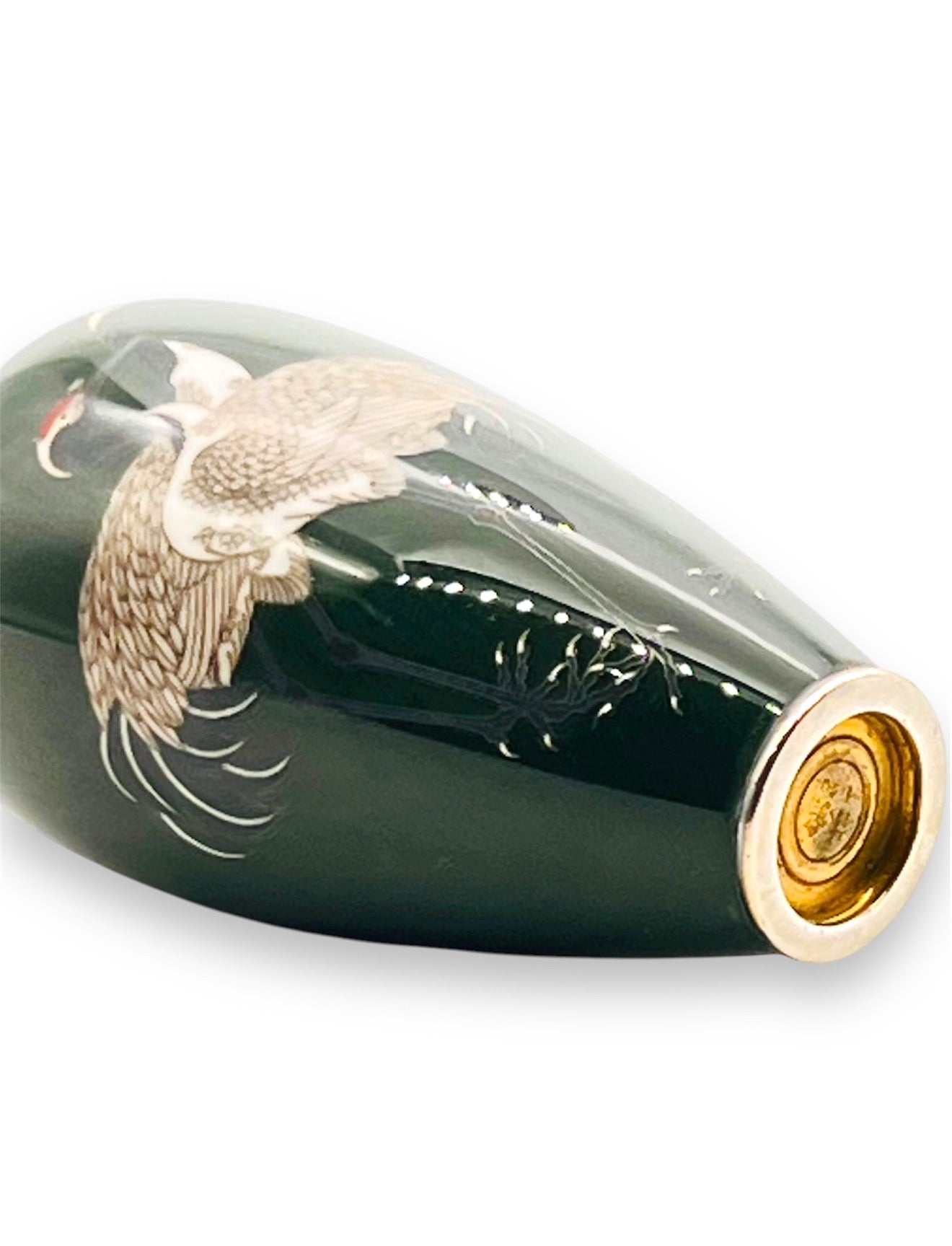 A FINE JAPANESE CLOISONNE ENAMEL VASE BY HAYASHI KODENJI.Meiji Era